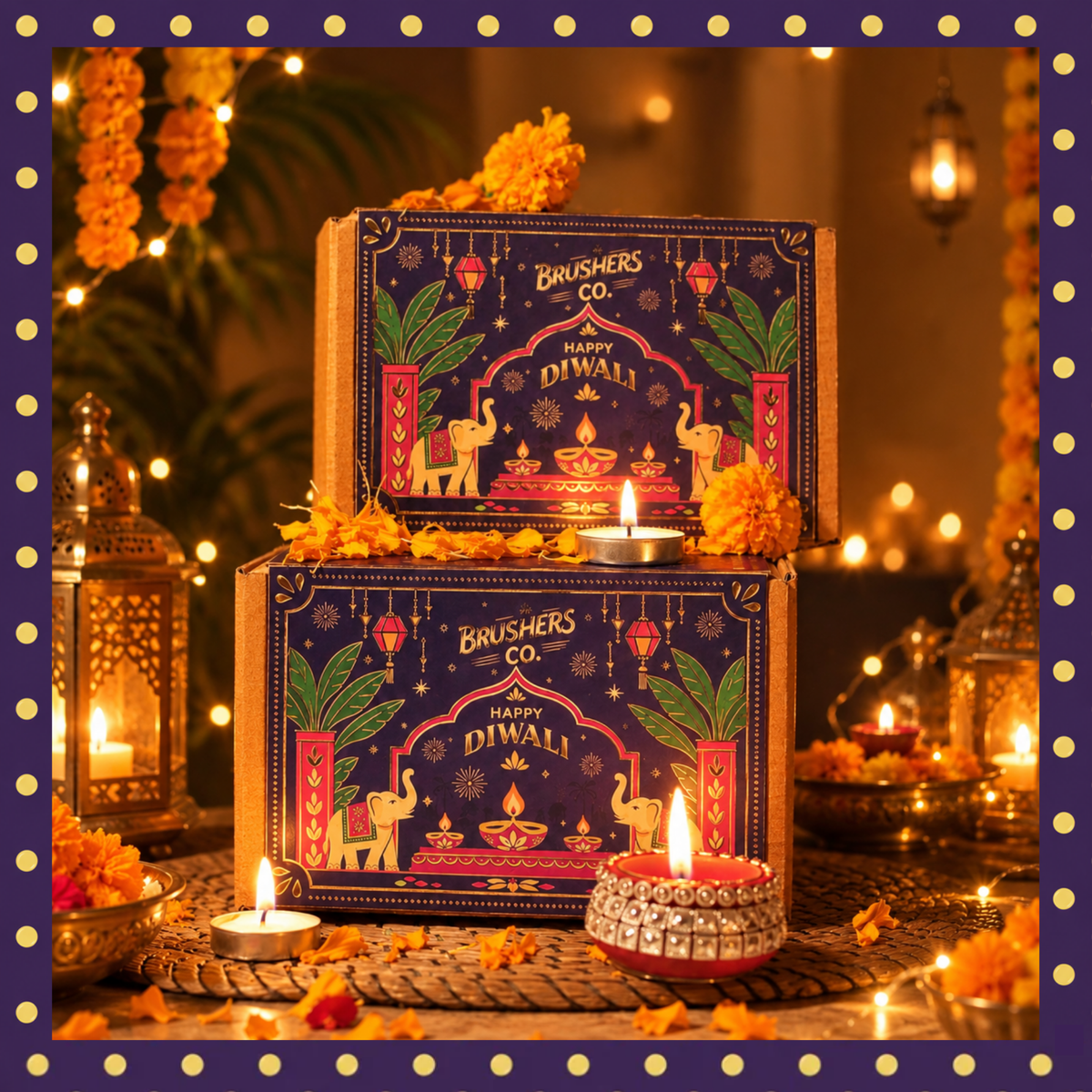 Brushers Co. Diwali Gift Box